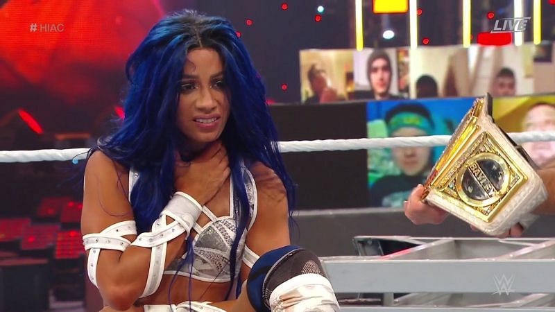 "The Boss" Sasha Banks is now a WWE Grand Slam Champion.